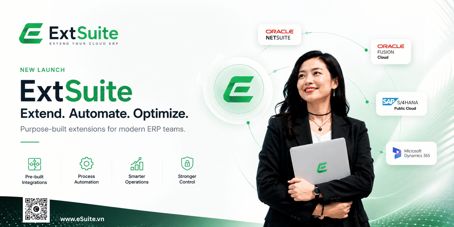 ExtSuite - Nền tảng mở rộng Cloud ERP cho doanh nghiệp hiện đại